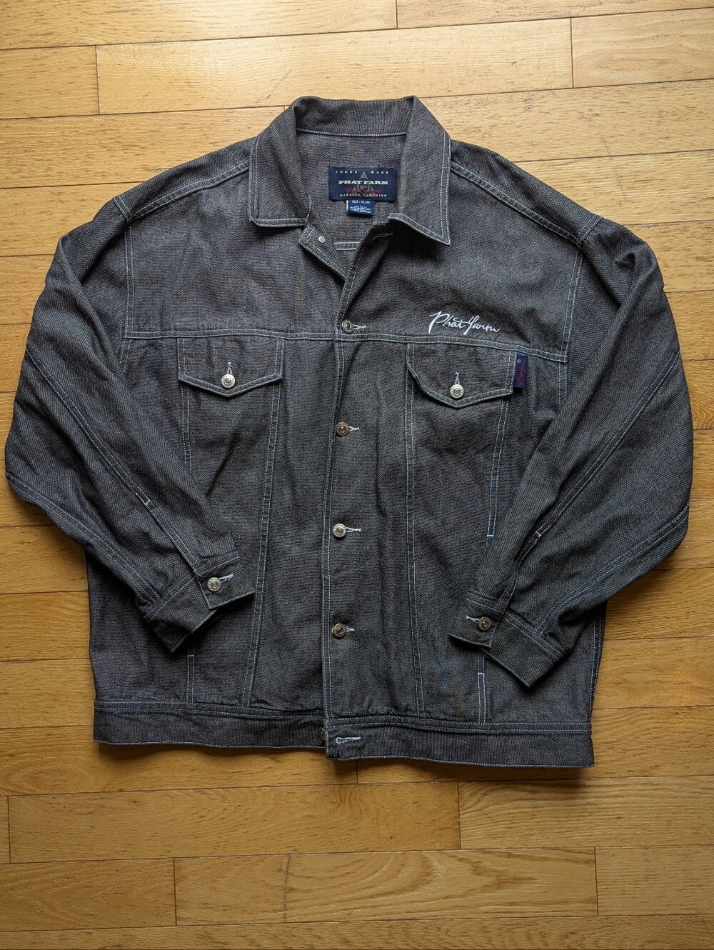 Vintage Phat Farm Y2K Denim Jacket